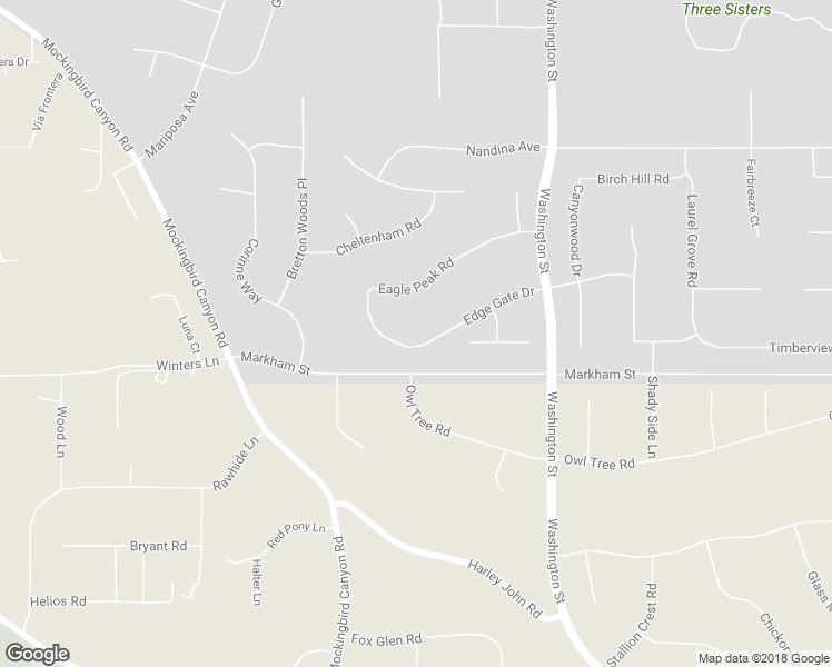 map of restaurants, bars, coffee shops, grocery stores, and more near 16696 Edge Gate Drive in Riverside