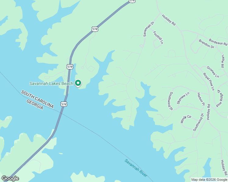 map of restaurants, bars, coffee shops, grocery stores, and more near 209 Old Ferry Road in McCormick