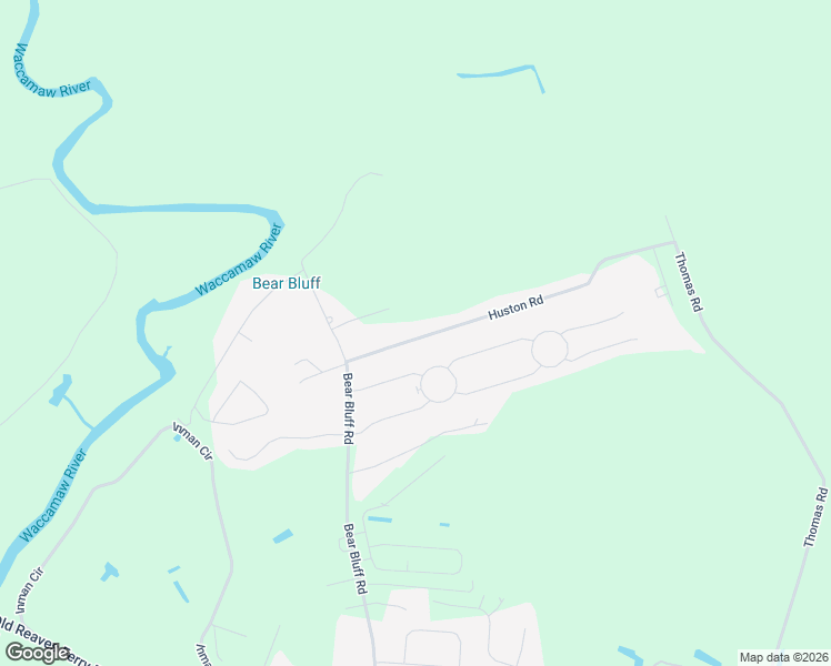 map of restaurants, bars, coffee shops, grocery stores, and more near 252 Grasmere Lake Circle in Conway