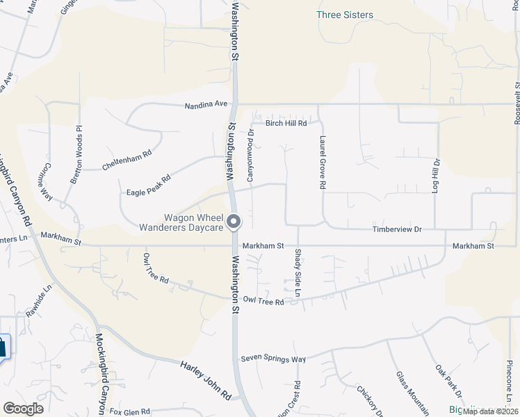 map of restaurants, bars, coffee shops, grocery stores, and more near 17832 Canyonwood Drive in Riverside