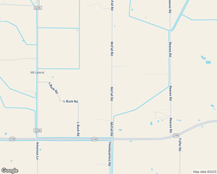 map of restaurants, bars, coffee shops, grocery stores, and more near 12494 McFall Road in Iowa Park