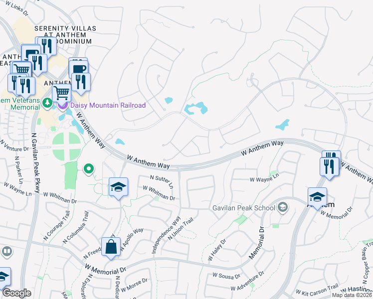 map of restaurants, bars, coffee shops, grocery stores, and more near 41424 North Clear Crossing Road in New River