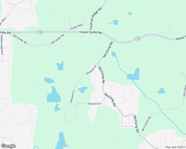 map of restaurants, bars, coffee shops, grocery stores, and more near 46 Jessica Drive in Hiram