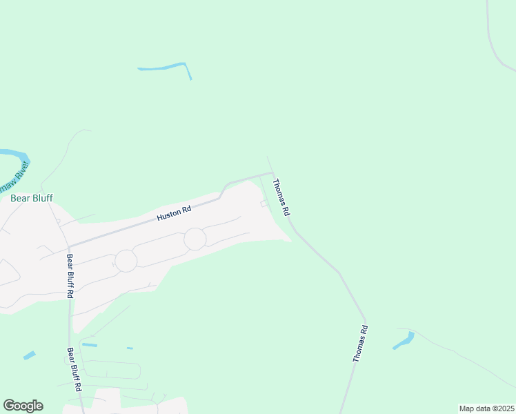 map of restaurants, bars, coffee shops, grocery stores, and more near 5276 Huston Road in Conway