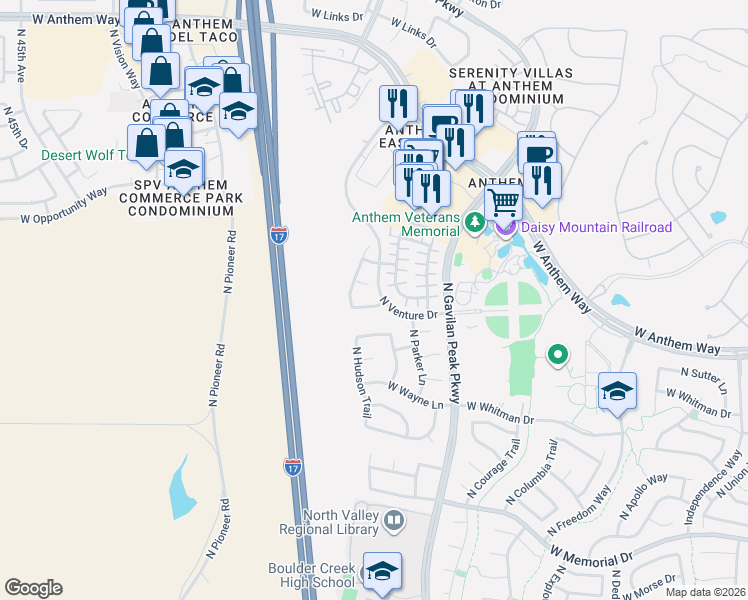 map of restaurants, bars, coffee shops, grocery stores, and more near 3722 West Turtle Hill Drive in Phoenix