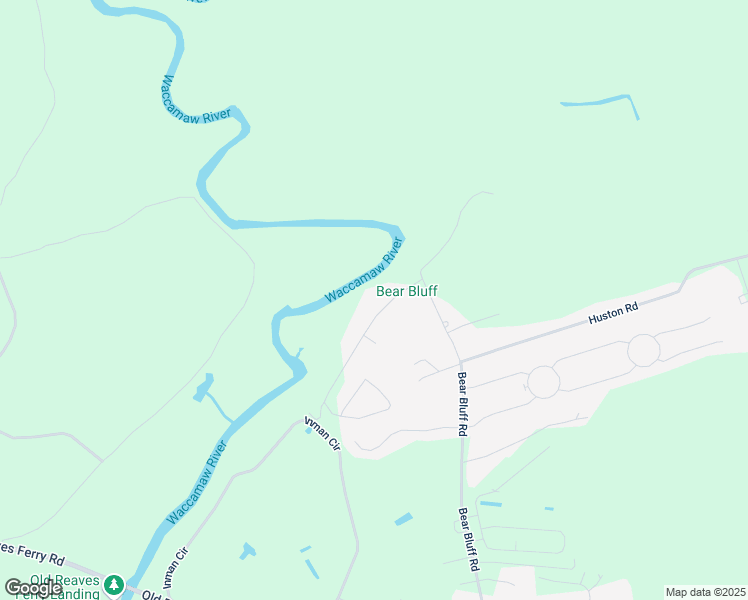 map of restaurants, bars, coffee shops, grocery stores, and more near 5377 Bear Bluff Drive in Conway