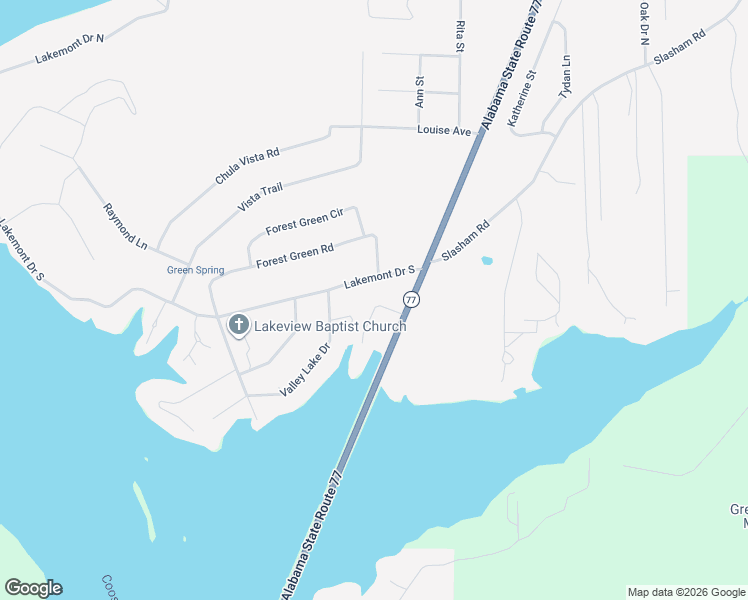 map of restaurants, bars, coffee shops, grocery stores, and more near 6445 Aqua Point Way in Southside