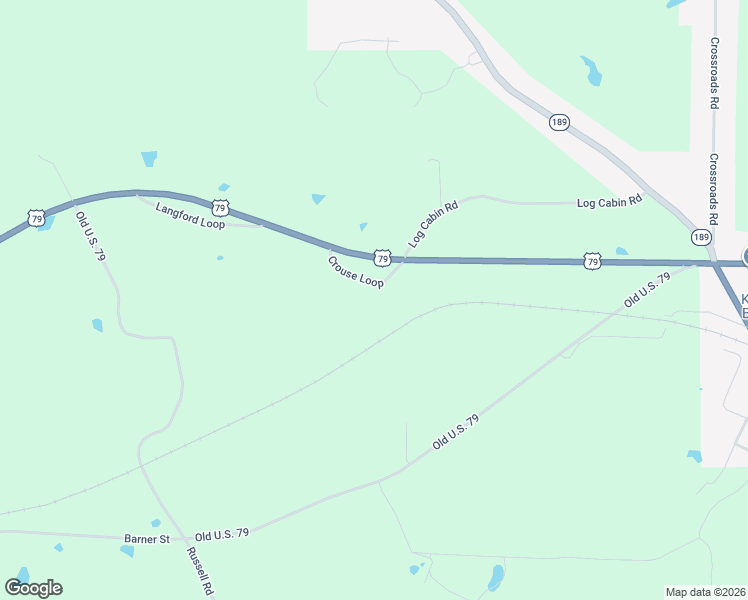 map of restaurants, bars, coffee shops, grocery stores, and more near 70 Crouse Loop in Kingsland