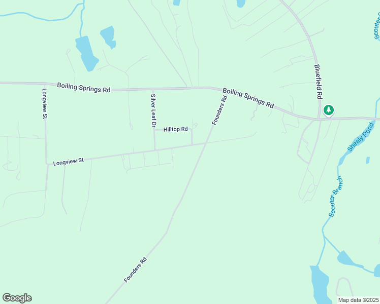 map of restaurants, bars, coffee shops, grocery stores, and more near 214 Founders Road in Lexington