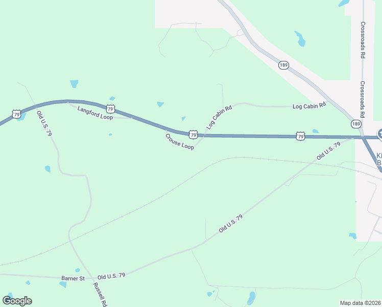 map of restaurants, bars, coffee shops, grocery stores, and more near 70 Crouse Loop in Kingsland
