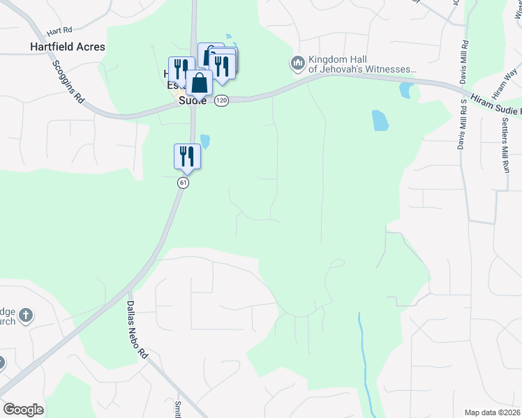 map of restaurants, bars, coffee shops, grocery stores, and more near 436 Southern Oaks Drive in Dallas