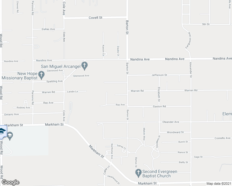 map of restaurants, bars, coffee shops, grocery stores, and more near 17821 Barton Street in Riverside