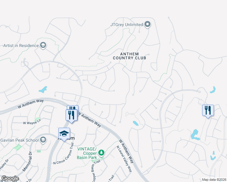 map of restaurants, bars, coffee shops, grocery stores, and more near 2152 West Stonewall Court in New River