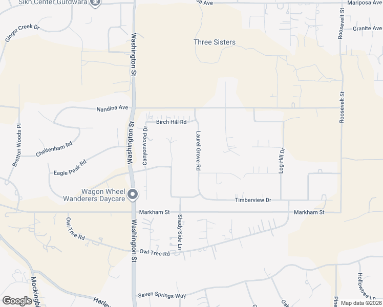map of restaurants, bars, coffee shops, grocery stores, and more near 17685 Laurel Grove Road in Riverside