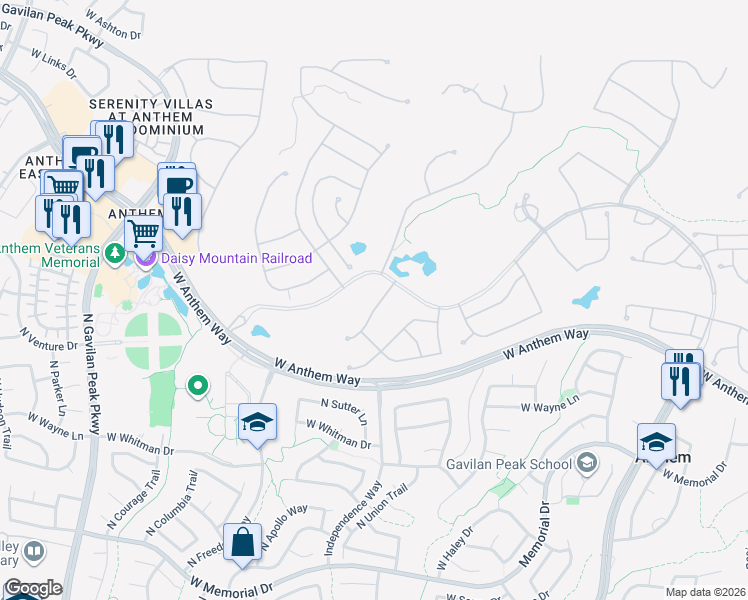 map of restaurants, bars, coffee shops, grocery stores, and more near 41628 North Cedar Chase Road in New River