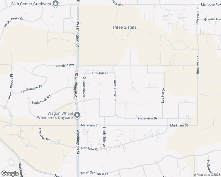 map of restaurants, bars, coffee shops, grocery stores, and more near 17685 Laurel Grove Road in Riverside