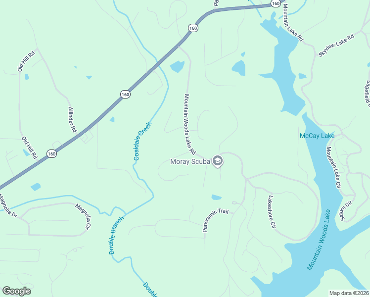 map of restaurants, bars, coffee shops, grocery stores, and more near 72 White Springs Road in Warrior