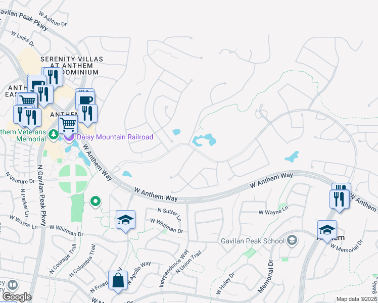 map of restaurants, bars, coffee shops, grocery stores, and more near 41628 North Cedar Chase Road in New River