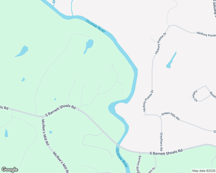 map of restaurants, bars, coffee shops, grocery stores, and more near 1141 Skipstone Drive in Watkinsville