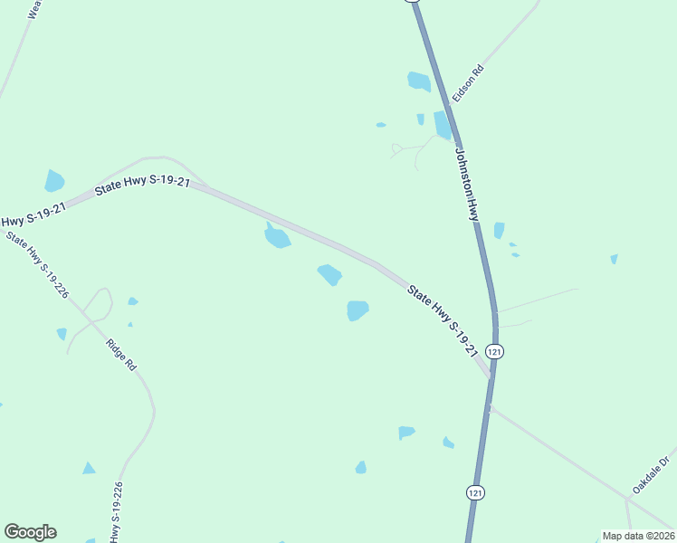 map of restaurants, bars, coffee shops, grocery stores, and more near 65 Long Cane Road in Johnston