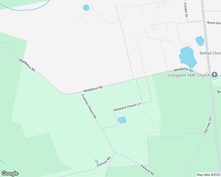 map of restaurants, bars, coffee shops, grocery stores, and more near 6670 Middleton Road in Sumter County