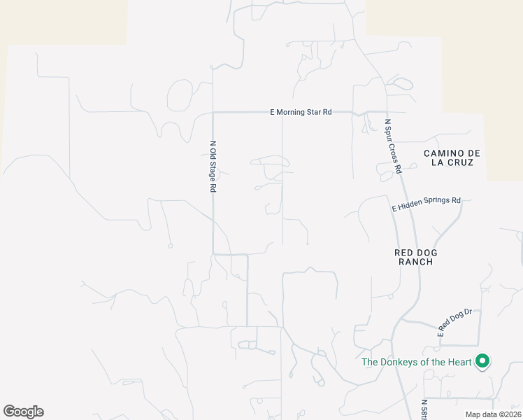 map of restaurants, bars, coffee shops, grocery stores, and more near 41614 North 54th Street in Cave Creek