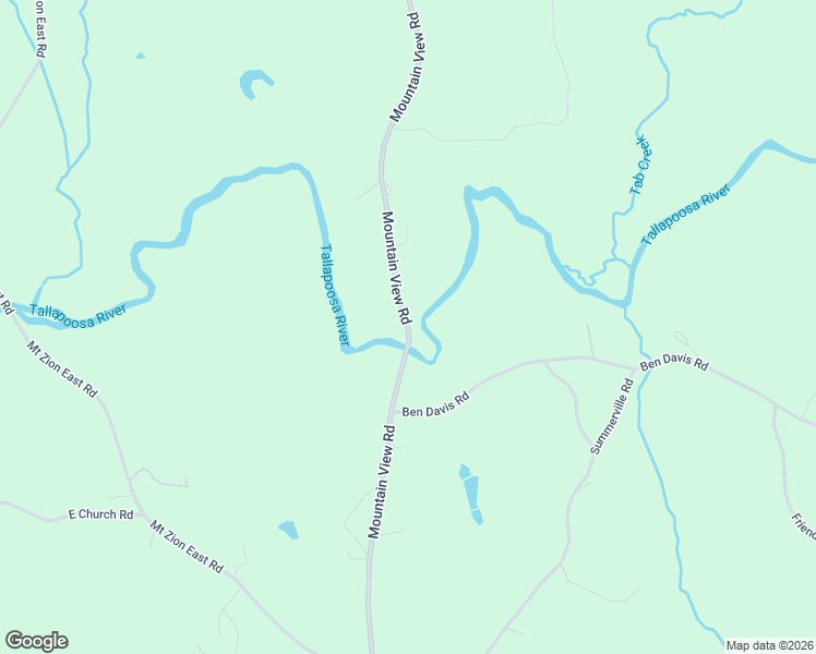 map of restaurants, bars, coffee shops, grocery stores, and more near 485 Mountain View Rd in Buchanan