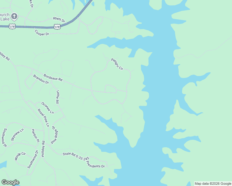 map of restaurants, bars, coffee shops, grocery stores, and more near 119 Calhoun Road in McCormick