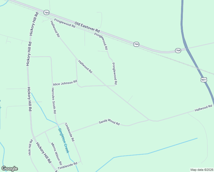 map of restaurants, bars, coffee shops, grocery stores, and more near 274 Hallwood Road in Eastover