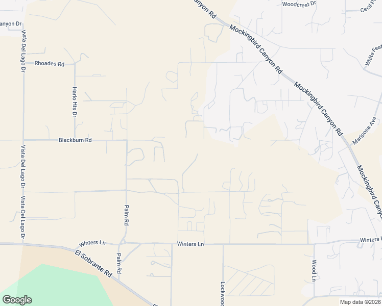 map of restaurants, bars, coffee shops, grocery stores, and more near 17575 Wicker Way in Riverside