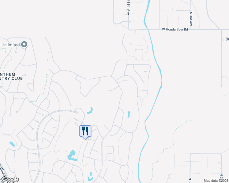 map of restaurants, bars, coffee shops, grocery stores, and more near 1229 West Hazelhurst Court in New River