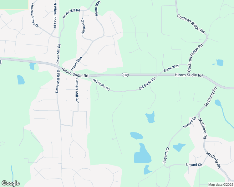 map of restaurants, bars, coffee shops, grocery stores, and more near 272 Old Sudie Road in Hiram