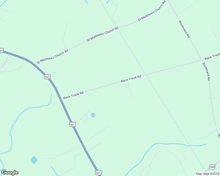 map of restaurants, bars, coffee shops, grocery stores, and more near 1040 Race Track Road in Sumter