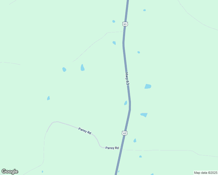 map of restaurants, bars, coffee shops, grocery stores, and more near 14160 US Highway 63 in Rison