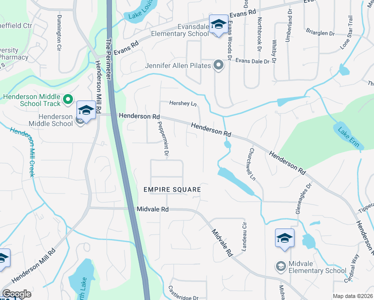 map of restaurants, bars, coffee shops, grocery stores, and more near 2684 Coldwater Canyon Drive in Tucker