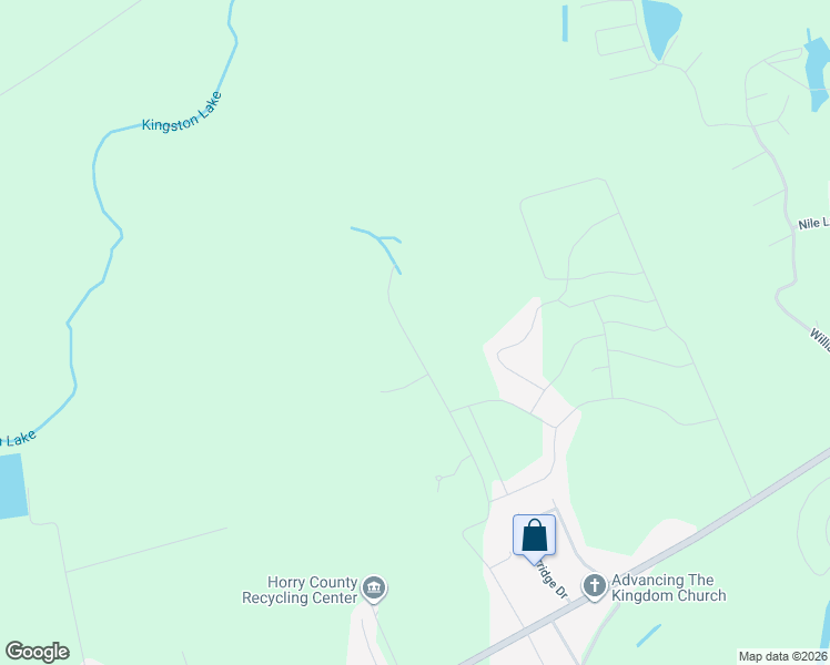 map of restaurants, bars, coffee shops, grocery stores, and more near 864 Padgett Lane in Conway