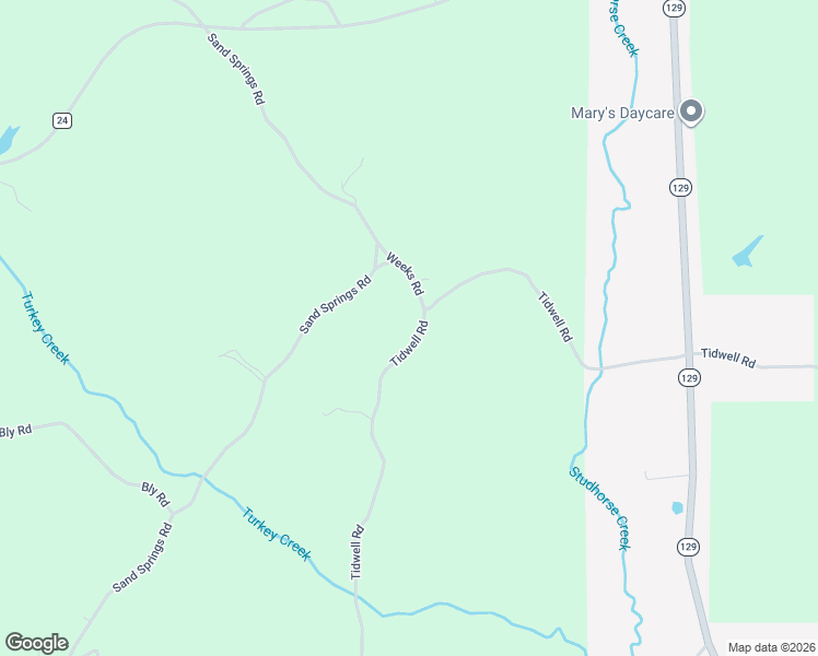 map of restaurants, bars, coffee shops, grocery stores, and more near Tidwell Road in Winfield