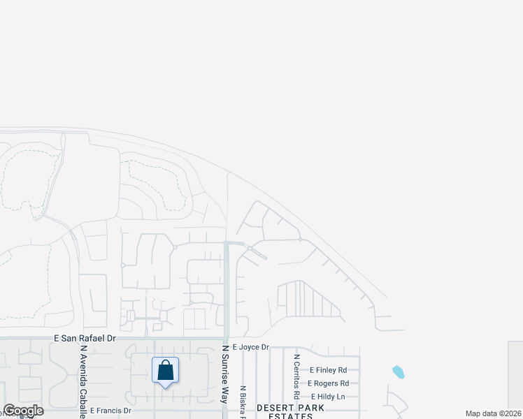 map of restaurants, bars, coffee shops, grocery stores, and more near 3921 Sunny Springs Way in Palm Springs