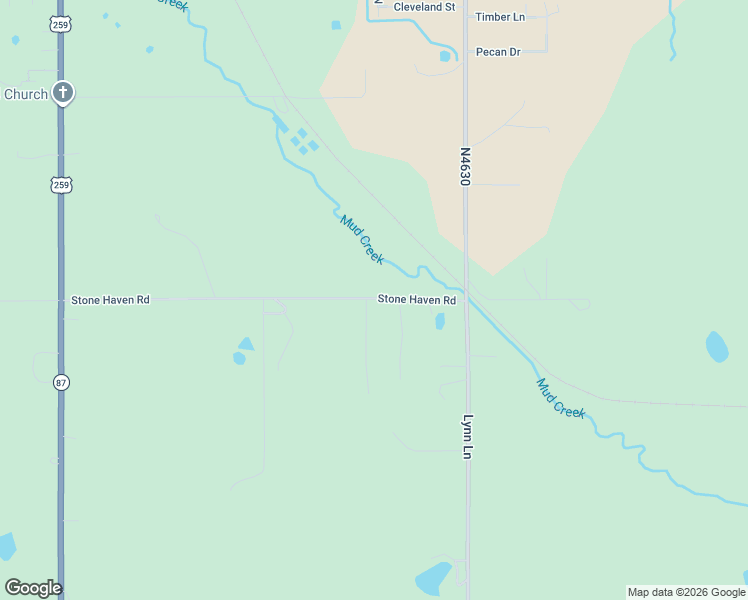 map of restaurants, bars, coffee shops, grocery stores, and more near Stone Haven Road in Idabel