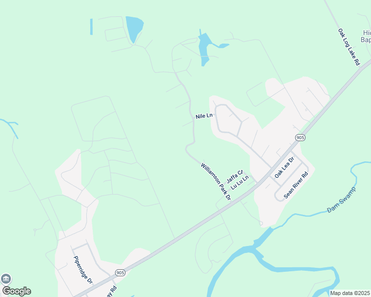 map of restaurants, bars, coffee shops, grocery stores, and more near 195 Williamson Park Drive in Conway
