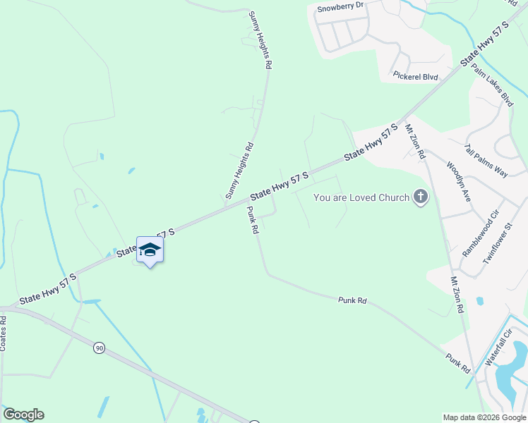 map of restaurants, bars, coffee shops, grocery stores, and more near 130 Kettering Way in Little River