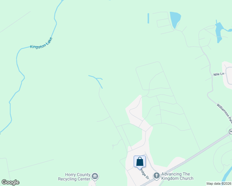 map of restaurants, bars, coffee shops, grocery stores, and more near 1022 Padgett Lane in Conway