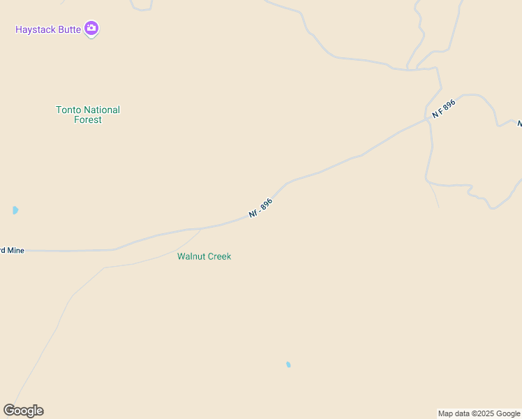 map of restaurants, bars, coffee shops, grocery stores, and more near Nf - 896 in Tonto Basin