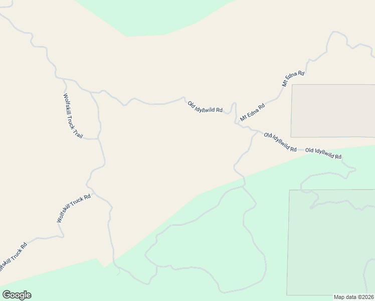map of restaurants, bars, coffee shops, grocery stores, and more near Old Idyllwild Road in Banning