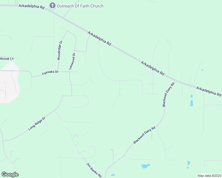 map of restaurants, bars, coffee shops, grocery stores, and more near 2408 Oakridge Circle in Jasper