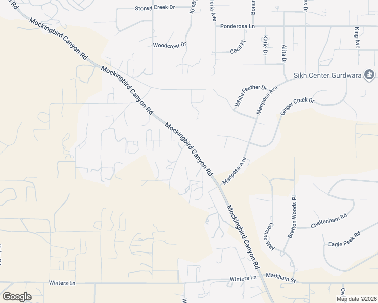 map of restaurants, bars, coffee shops, grocery stores, and more near 17371 Mockingbird Canyon Road in Riverside