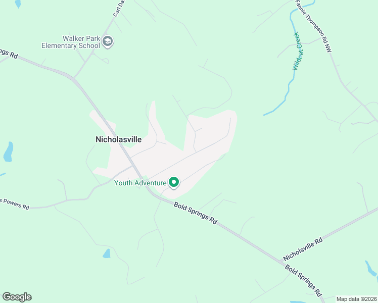 map of restaurants, bars, coffee shops, grocery stores, and more near 1233 White Columns Drive in Monroe