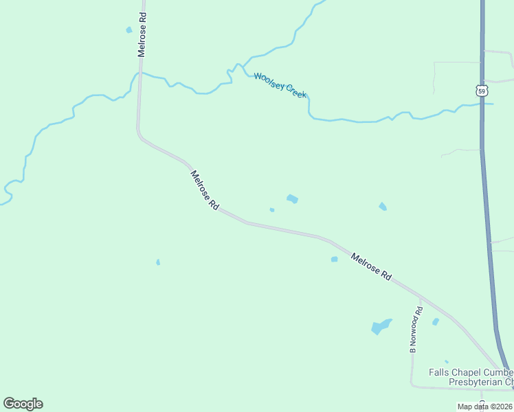 map of restaurants, bars, coffee shops, grocery stores, and more near 1111 Melrose Road in Lockesburg