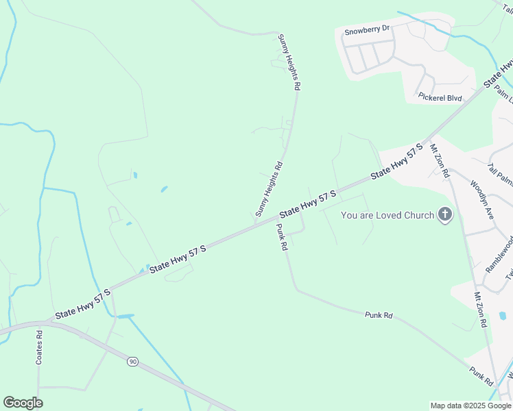 map of restaurants, bars, coffee shops, grocery stores, and more near 2364 Sunny Heights Road in Longs
