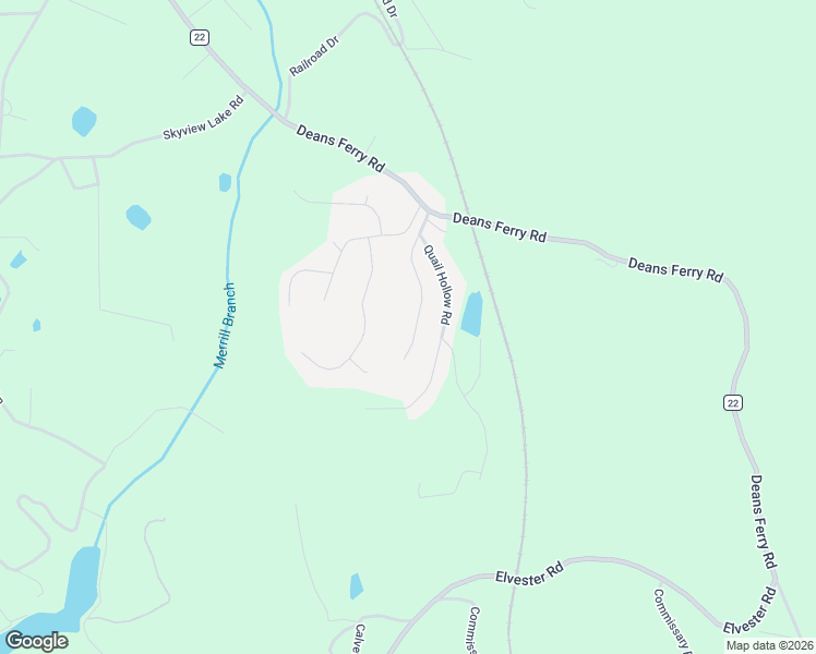 map of restaurants, bars, coffee shops, grocery stores, and more near 250 Deer Crossing Road in Warrior